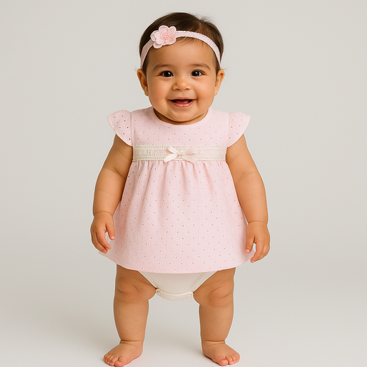 Baby Bloom Girls Casual Dress-0