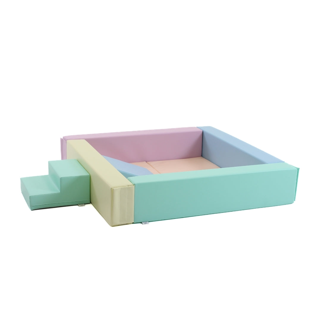Soft Play Bundle - Ball Pit with a Wedge and Steps-1